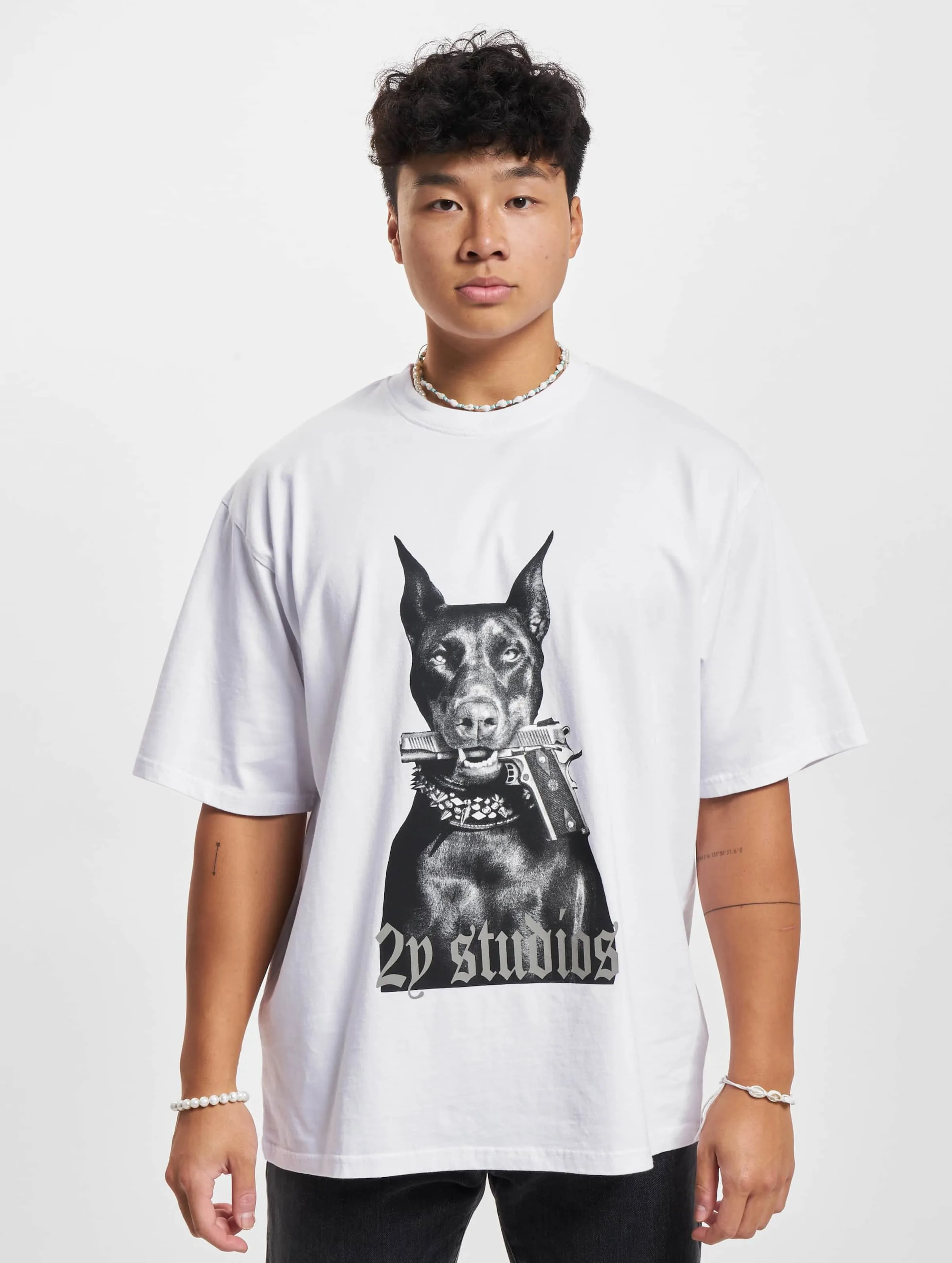 2Y Studios Doberman Oversize T-Shirt