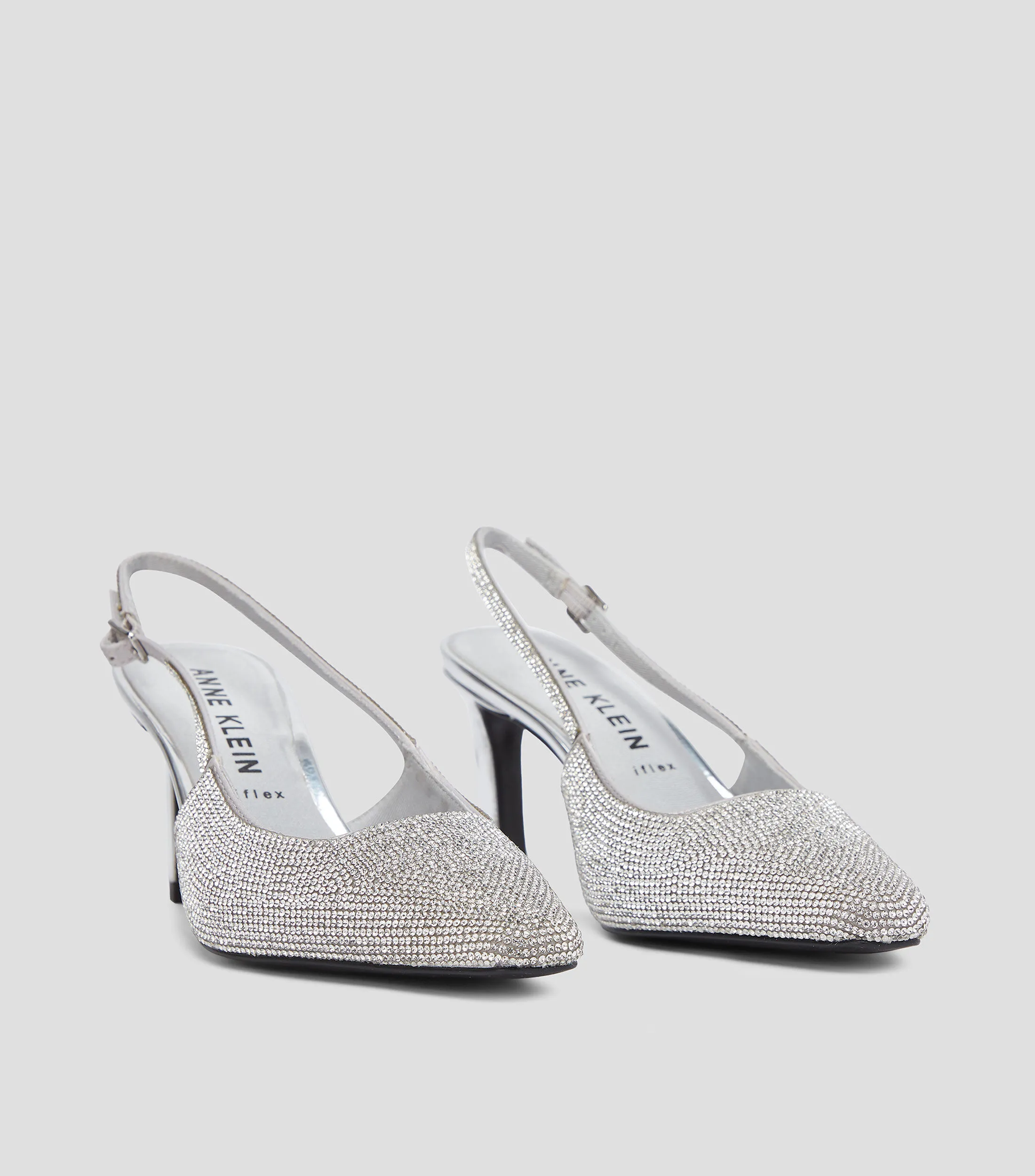 Ak Anne Klein Zapatillas Slingback de Tacón Medio Cuadrado Mujer