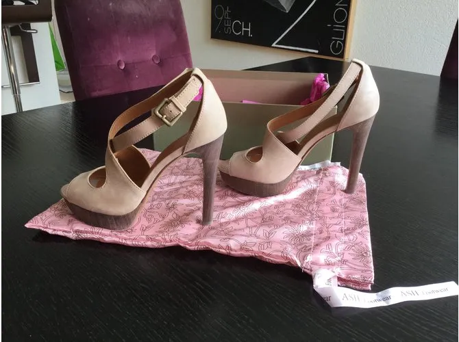 Ash Sandalias Beige 