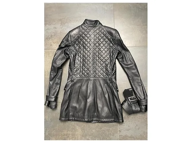 Belstaff Abrigos, Ropa de abrigo Negro 