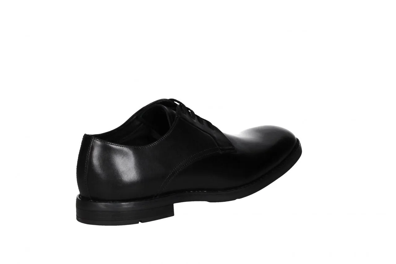 Blucher Piel Negro Piso Goma