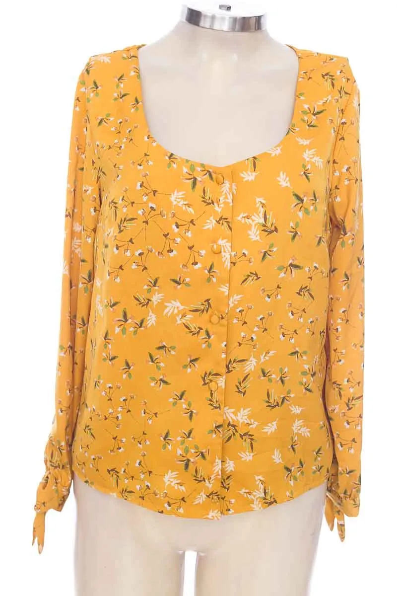 Blusa color Amarillo - Banana Republic