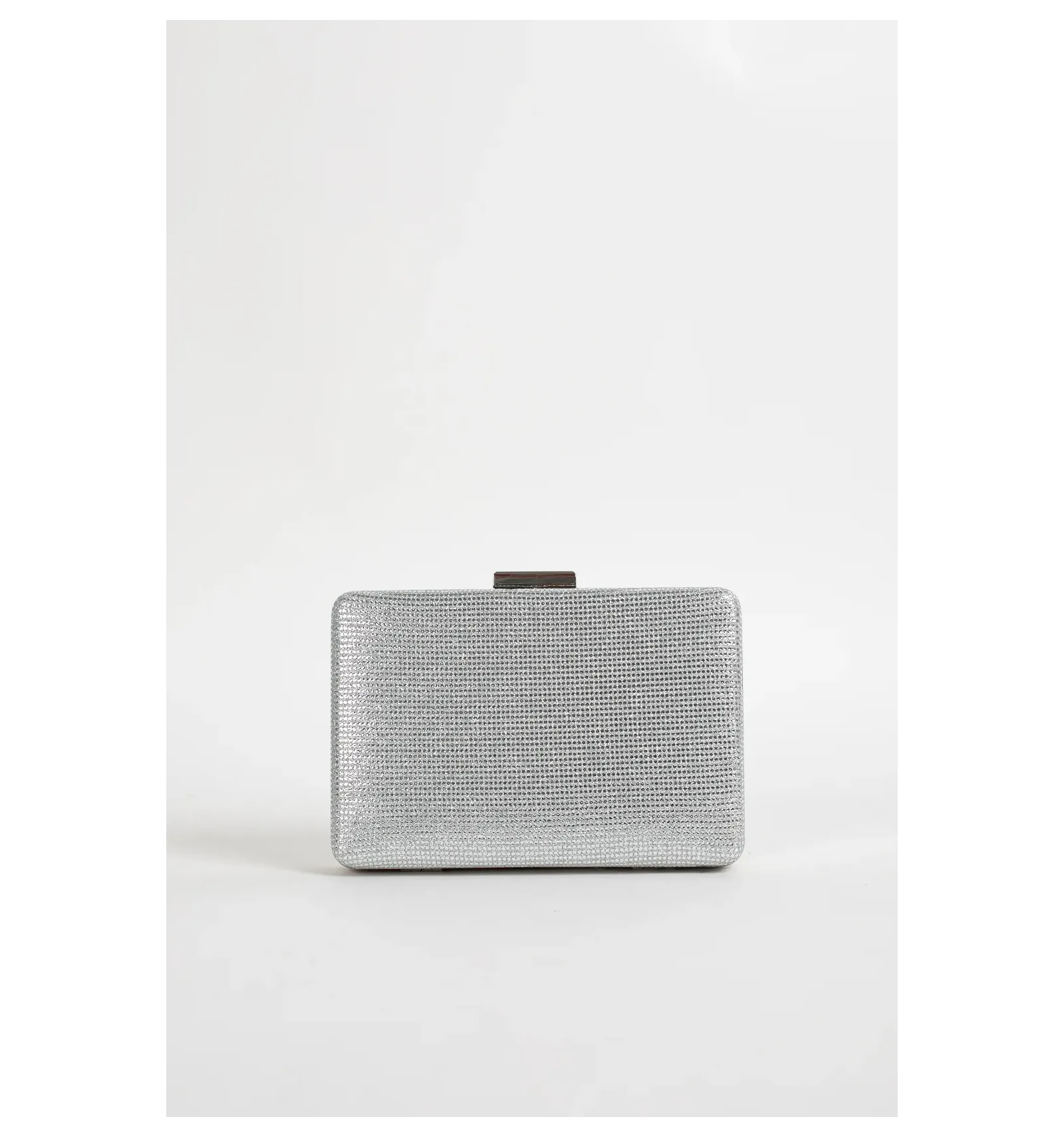 bolso de mano nopal - plata
