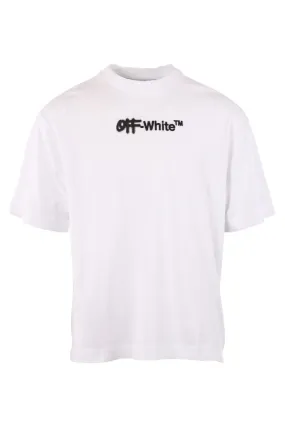 Camiseta blanca oversize Spray