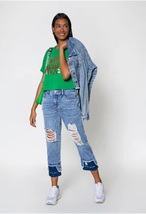 Camiseta crop
