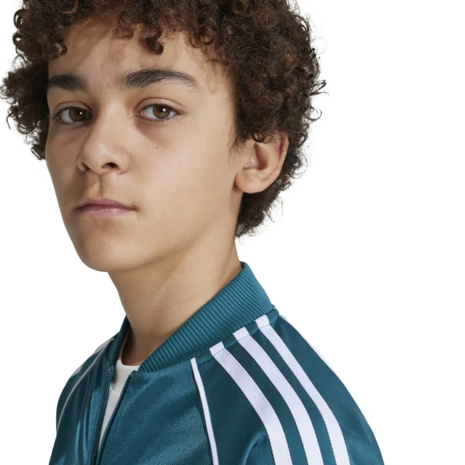 Campera Adidas Adicolor Track - Azul