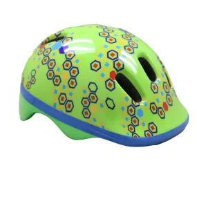 Casco BENOTTO CHILD Verde Hexágonos Talla: M(52-56cm) MV6-2