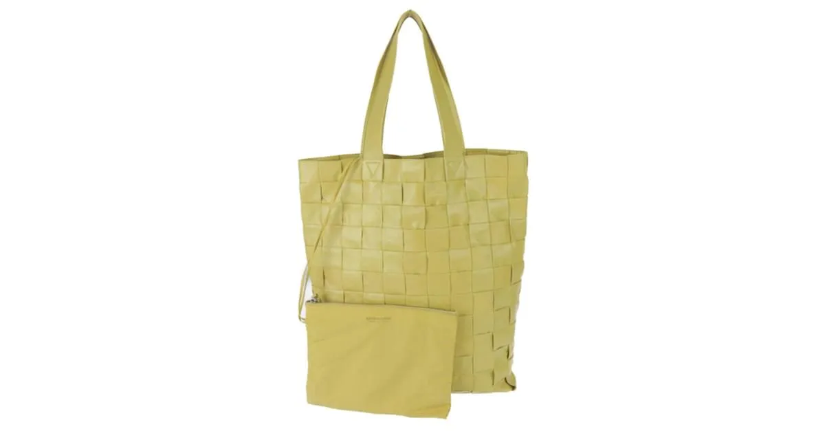 Casete Bottega Veneta Amarillo 