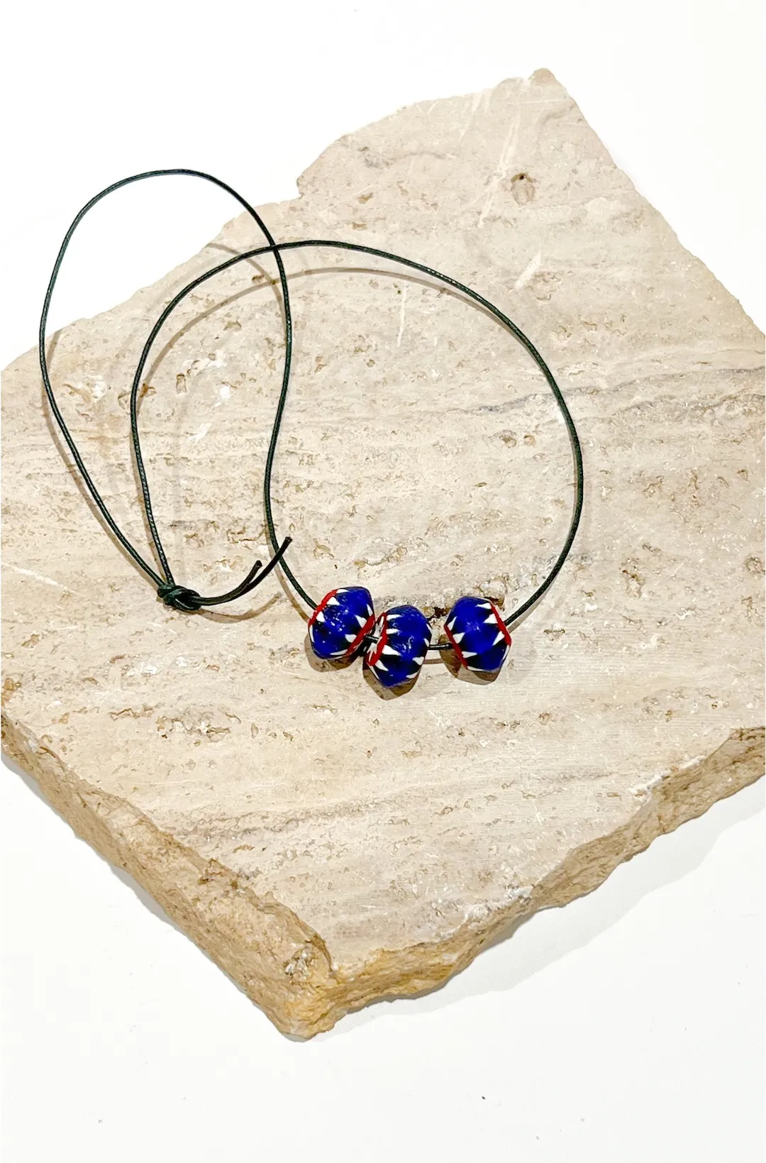 Collar Cristal Azul Klein