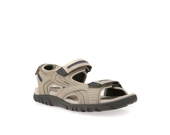 GEOX Strada Sandalia safari beige velcros