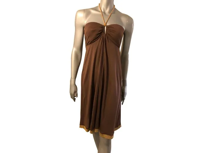 Heidi Klein Vestidos Castaño 