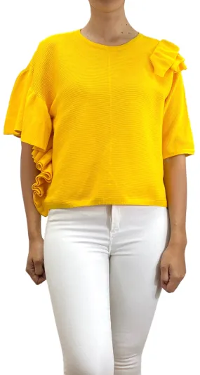 JAZMIN CHEBAR Sweater Amarillo Vuelos