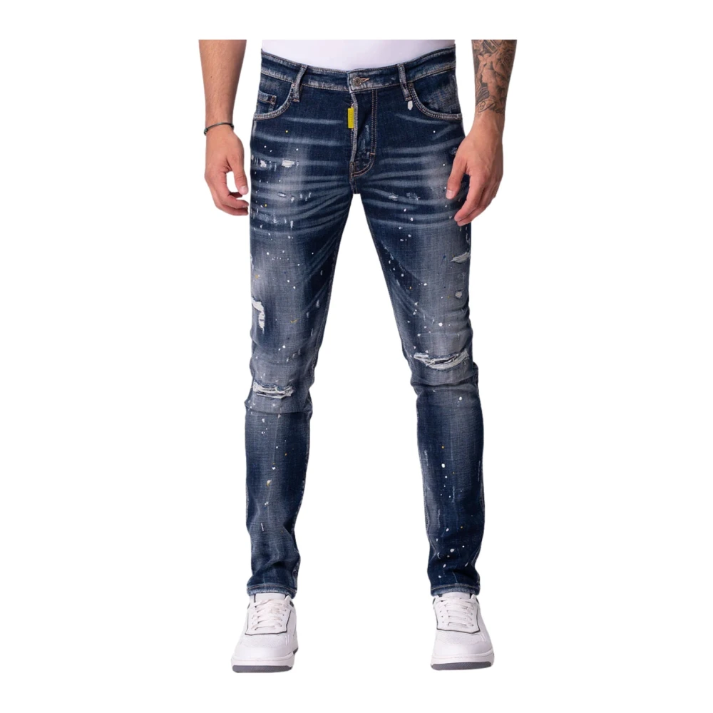 Jeans Slim-Fit para Hombres Moderno