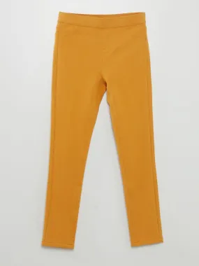 jeggings lisos - AMARILLO