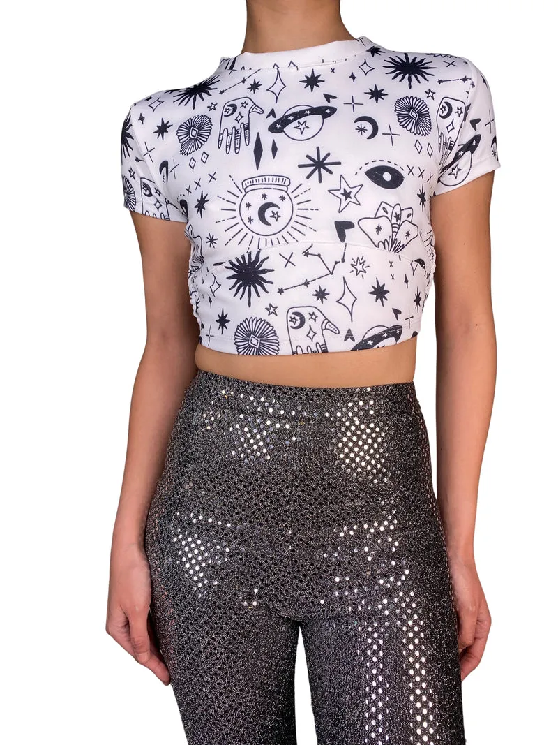 JOYFITTERS Crop Top Mistico