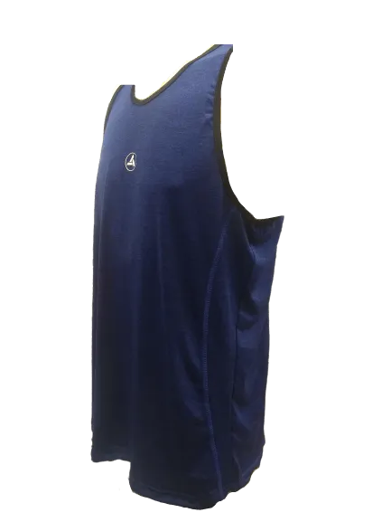 MUSCULOSA URBAN LUXURY HOMBRE AZUL- MUSCUR