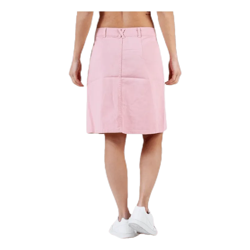Only Farrah Color Dnm Skirt Pink