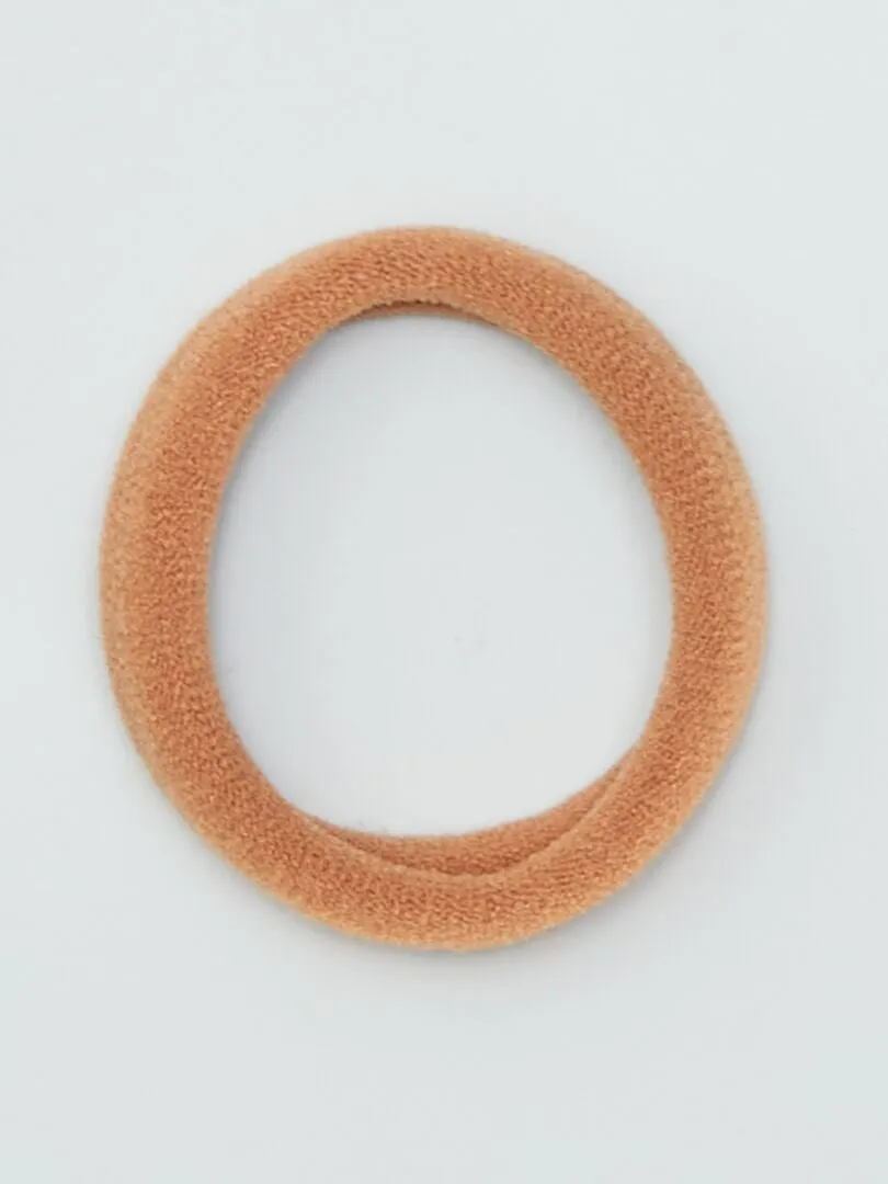 Pack de 10 gomas para el pelo - BEIGE