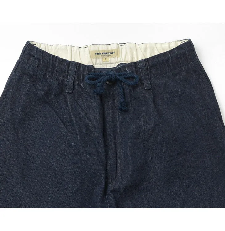 Pantalones de vía de mezclilla de fábrica FOB / F0508