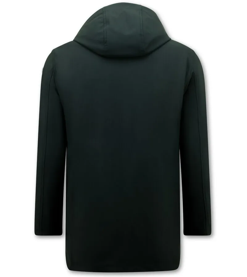 Parkas de diseño para hombres- 8518 - Negro