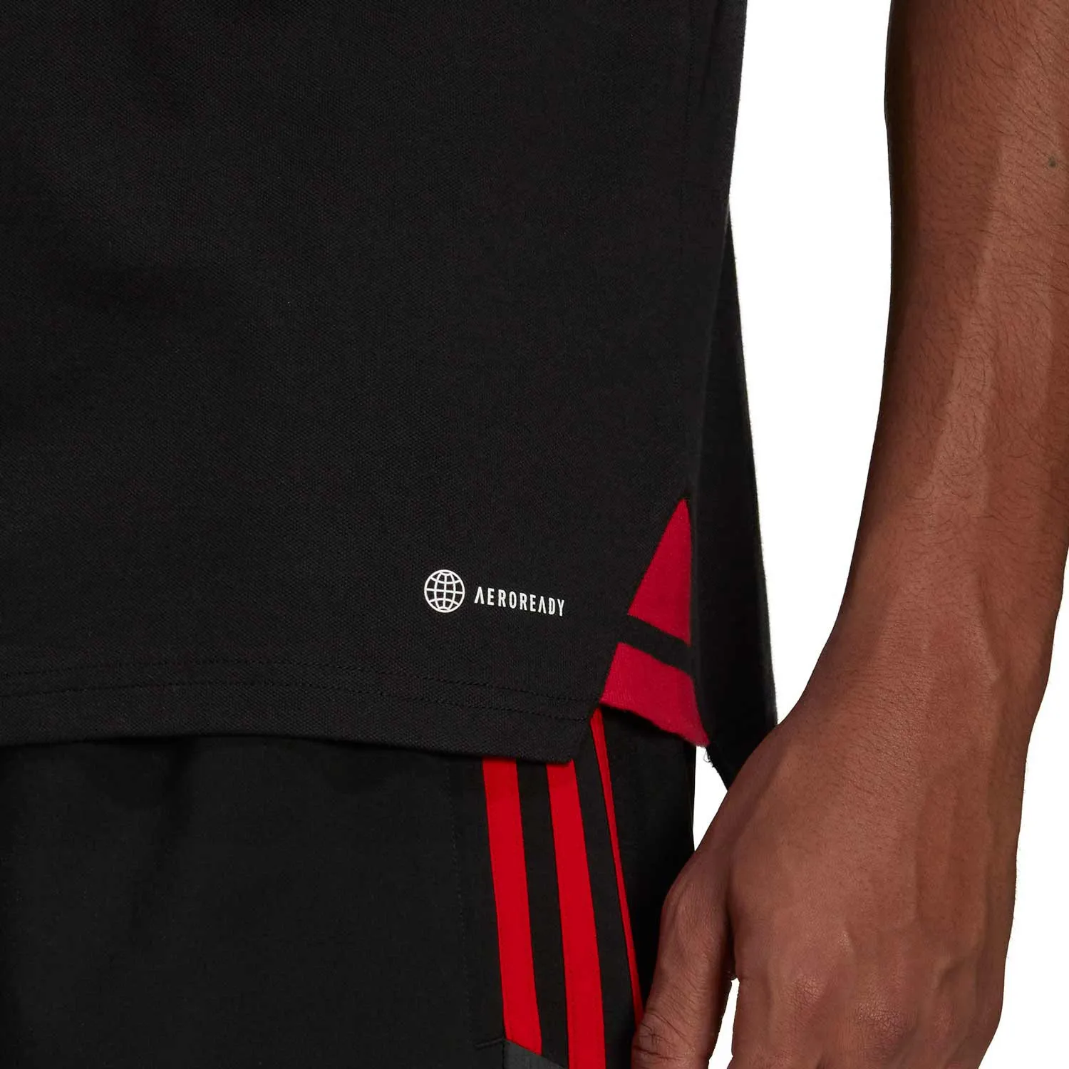 Polo adidas United entrenamiento staff