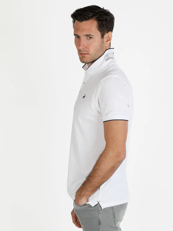 Polo Club Polo de hombre de algodón de manga corta