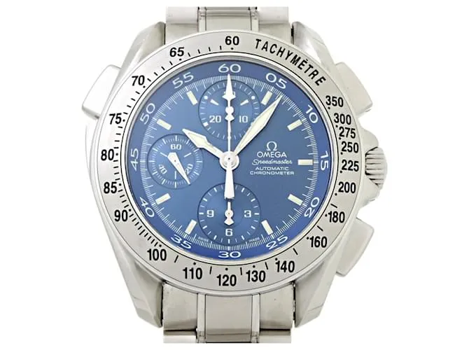 Reloj para hombre Omega Speedmaster de segundos separados Azul 