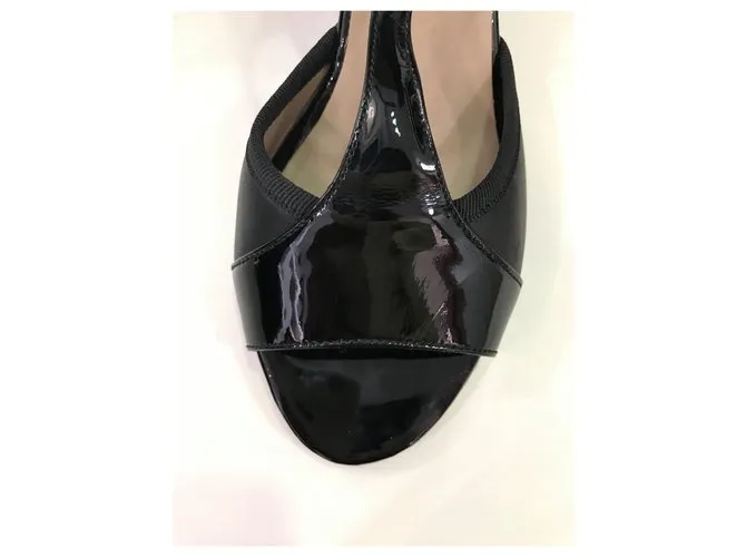 Repetto Sandalias Negro 