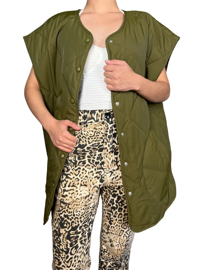 SAINT MALE Parca Acolchada Oversize