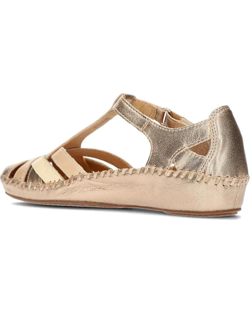 Sandalias PIKOLINOS  de Mujer SANDALIA TACON P VALLARTA 655 METALIZADO  DORADO