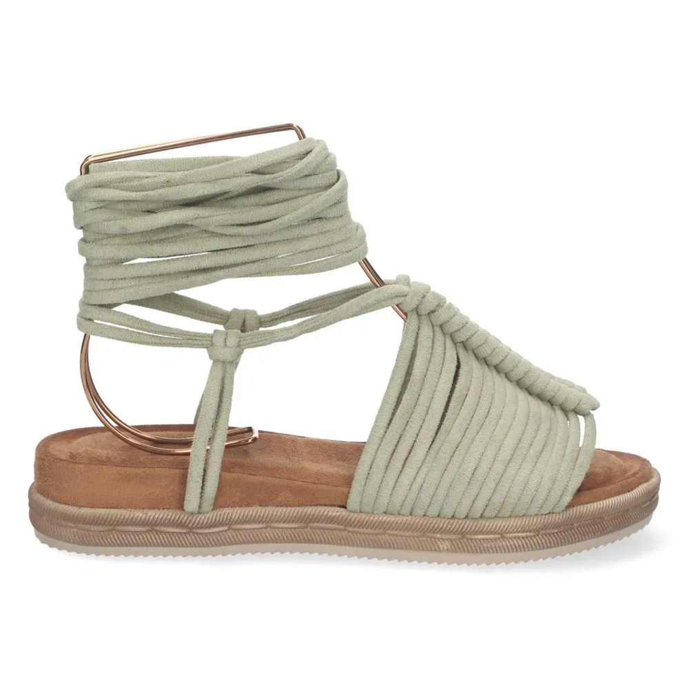 Sandalias planas de verano, sandalias planas de mujer, sandalias gladiador de mujer  descubre los de