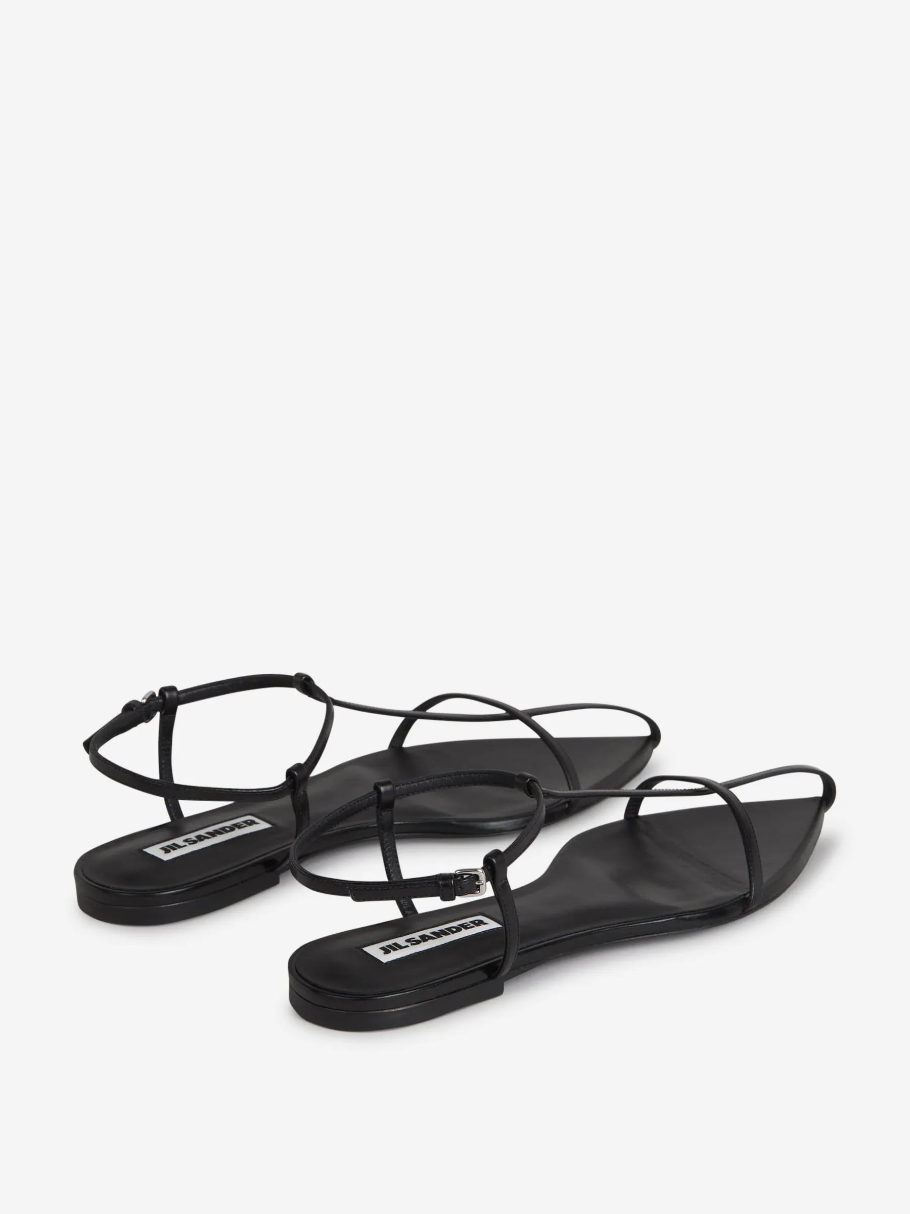 Sandalias Tiras Piel