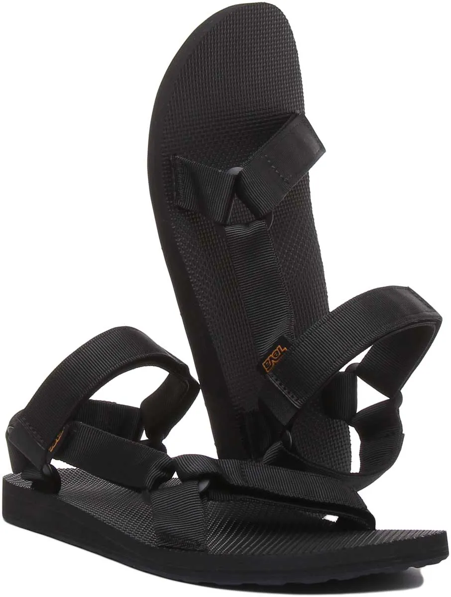 Teva Original Universal Urban Sandalia de tiras para hombre en negro