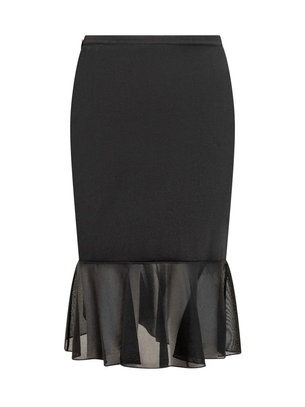 TOM FORD Viscose Skirt with Ruffles