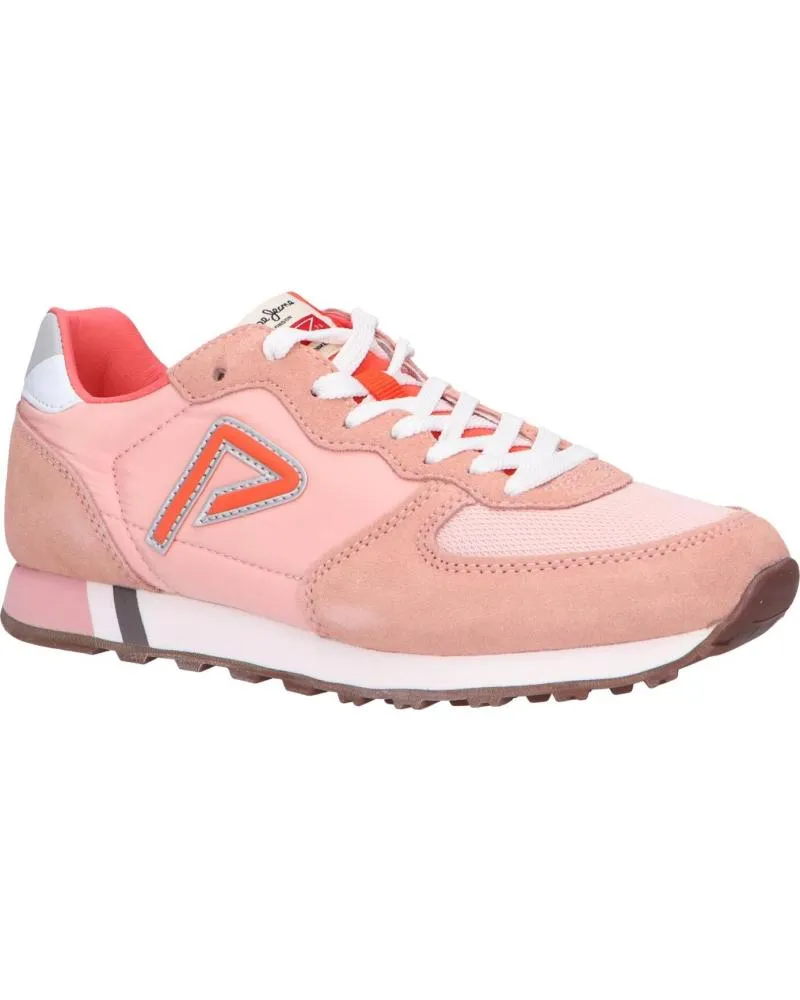 Zapatillas deporte de Mujer y Niña PEPE JEANS PGS30425 KLEIN ARCHIVE 179 CORAL